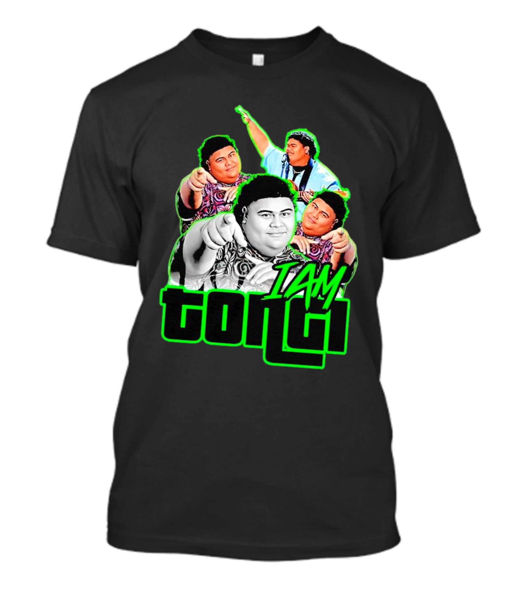 I Am Tongi Colorful Composition With Engaging Poses T-Shirt