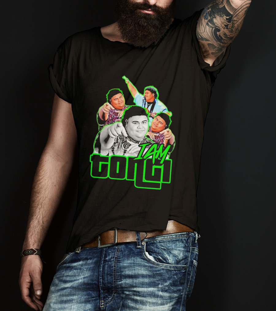 I Am Tongi Colorful Composition With Engaging Poses T-Shirt