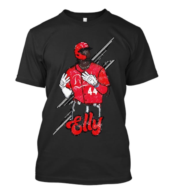 Elly De La Cruz 44 Red Baseball Player SZN T-Shirt