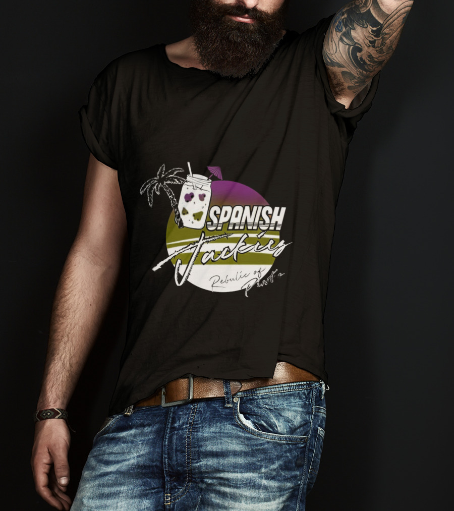 Spanish Jackie’s Tropical Drink Republic Of Pirates T-Shirt