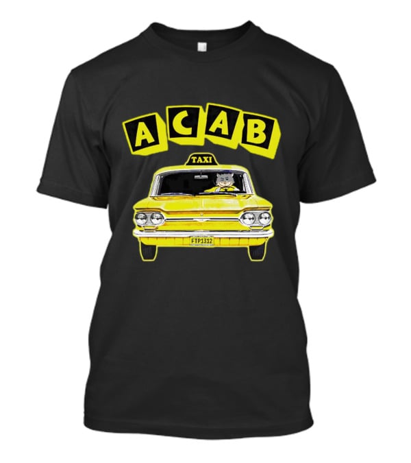 ACAB Taxi Cat FTP1312 T-Shirt