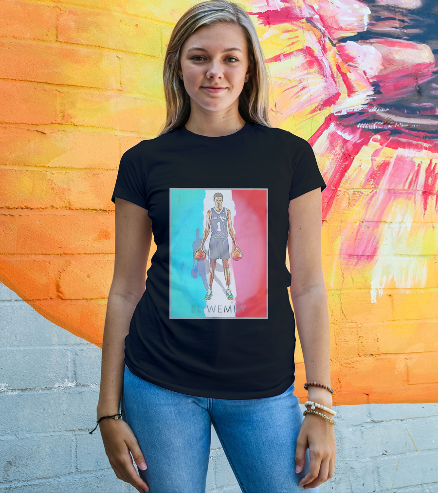 Victor Wembanyama San Antonio Spurs El Wemby Basketball T-Shirt