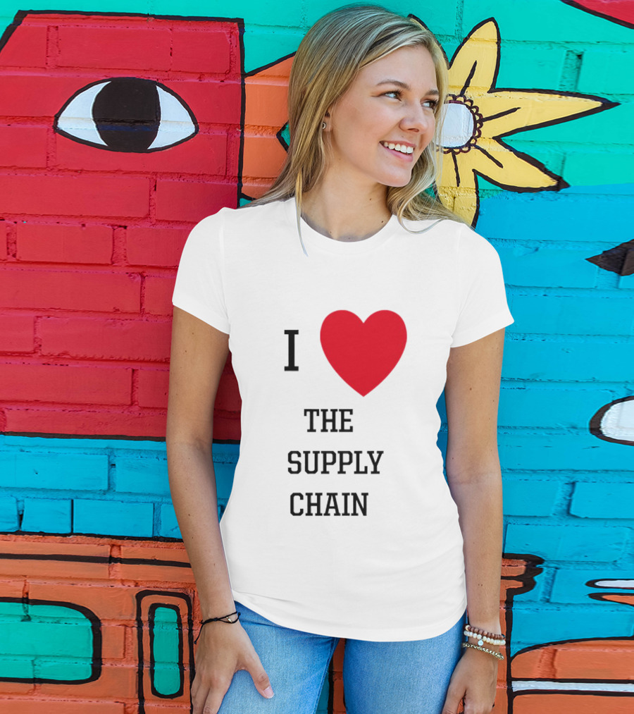 I Heart The Supply Chain T-Shirt