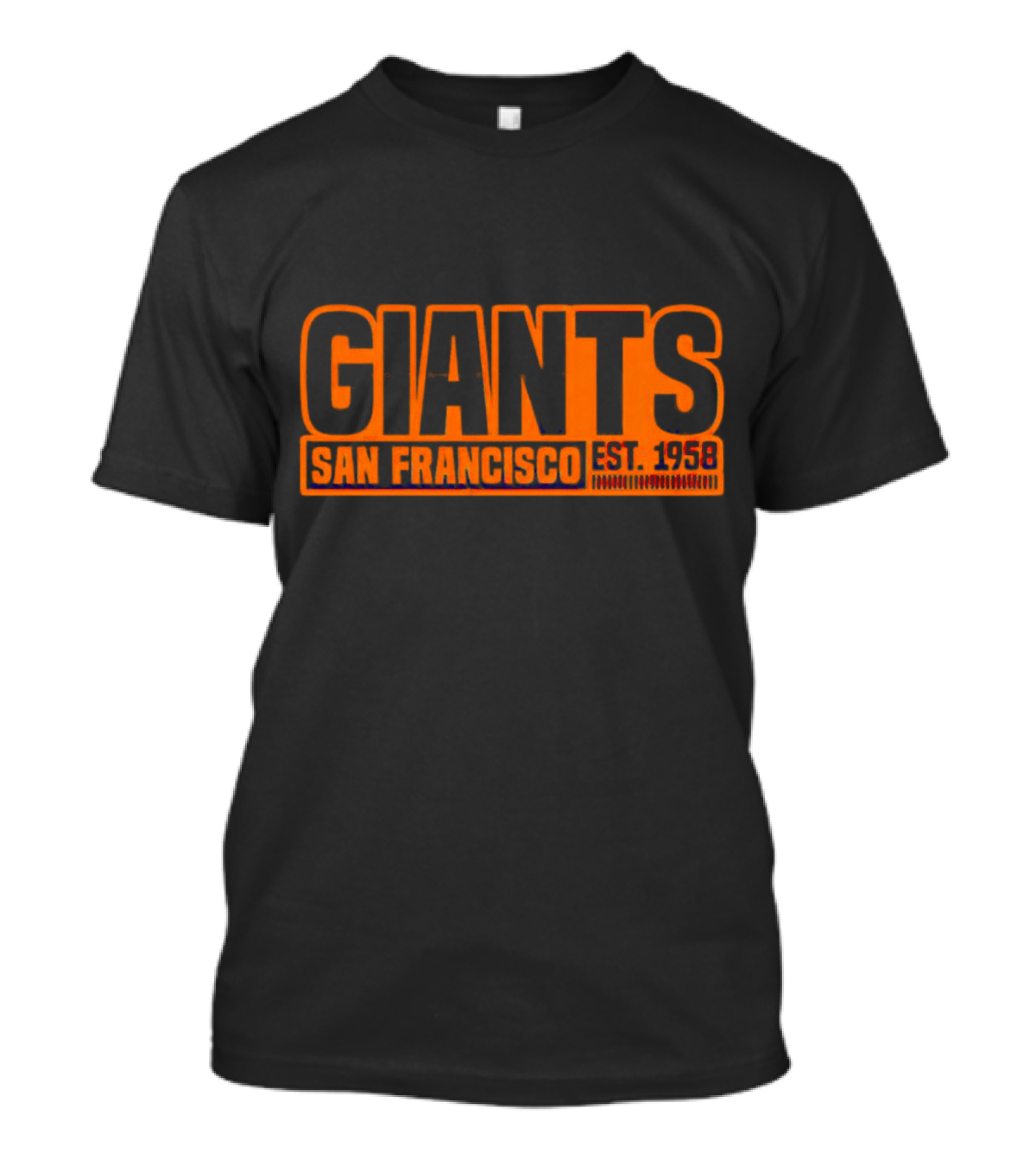 San Francisco Giants Est 1958 Orange T-Shirt