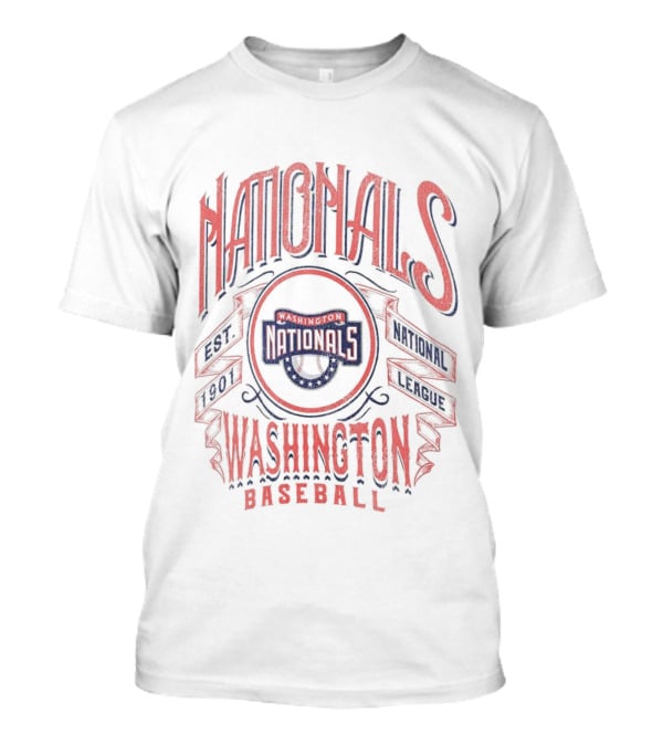 Nationals Washington Baseball Est 1901 National League T-Shirt