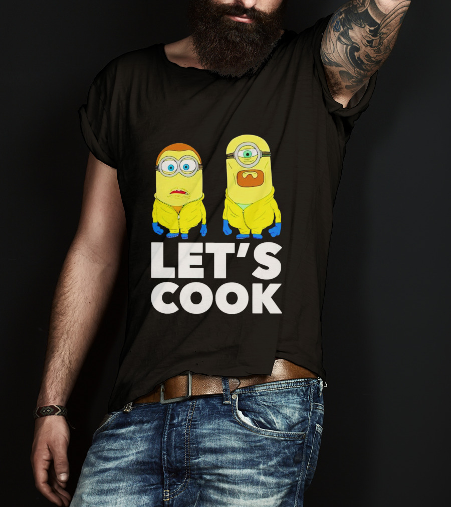 Minions Let's Cook Breaking Bad Crossover T-Shirt