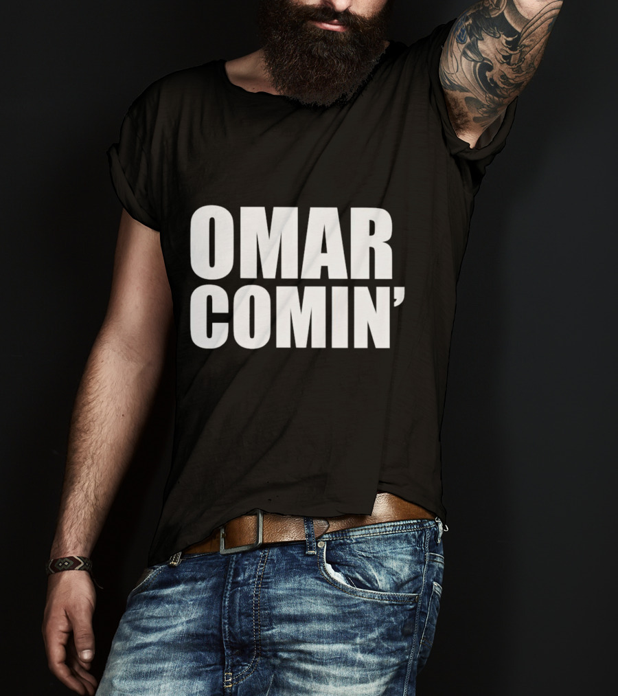 Omar Comin’ The Wire Iconic Catchphrase T-Shirt
