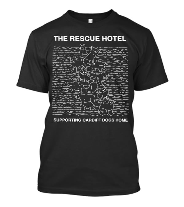 The Rescue Hotel Supporting Cardiff Dogs Home Good Boi Division T-Shirt