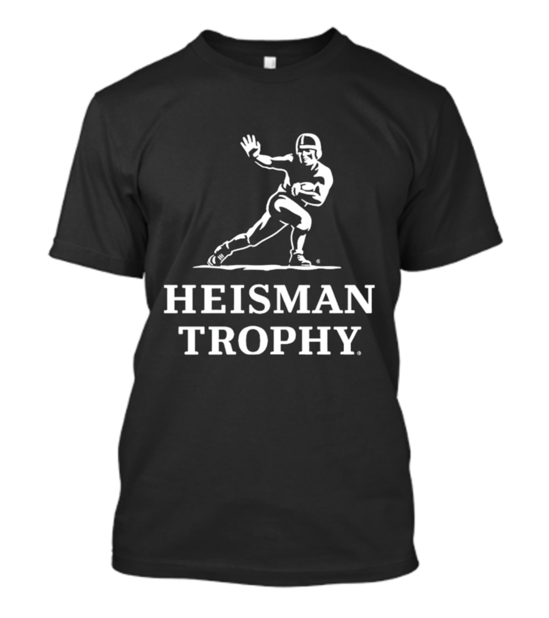 Heisman Trophy Football Player Logo Athletic Award T-Shirt