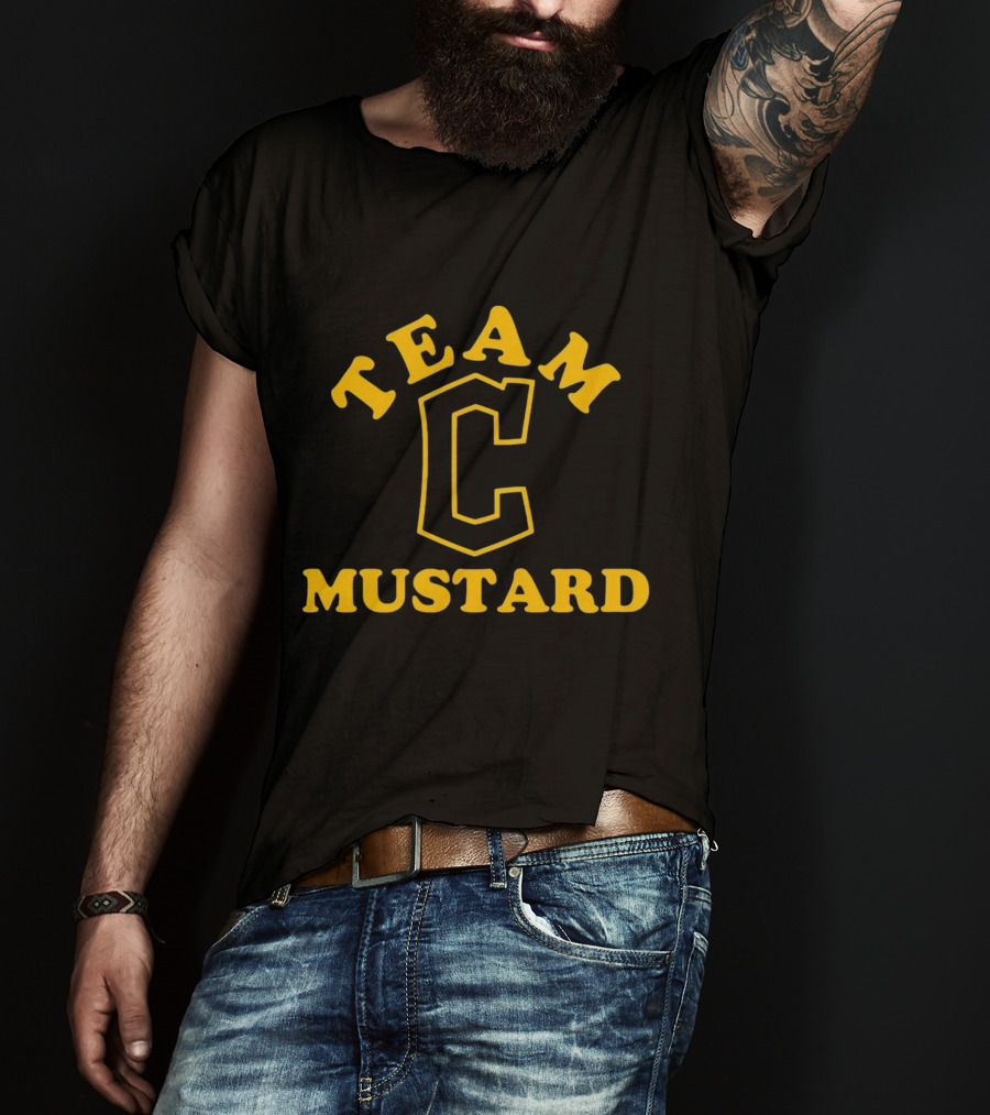 Cleveland Guardians Team Mustard C T-Shirt