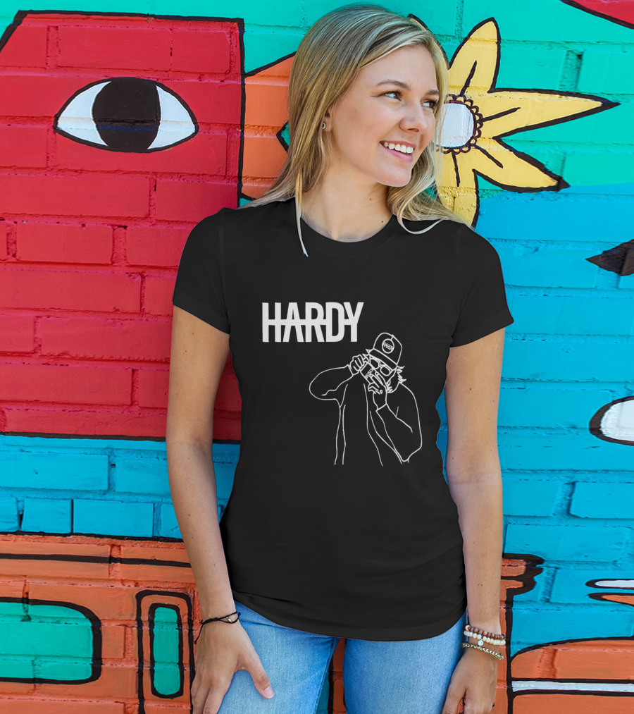 HARDY Country Music Vintage Camera Line T-Shirt