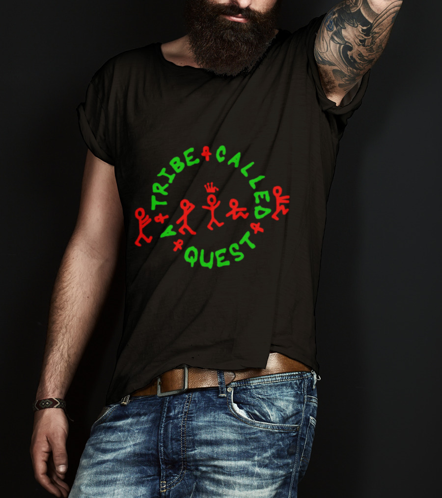 A Tribe Called Quest Old School Hip Hop Stick Figures T-Shirt