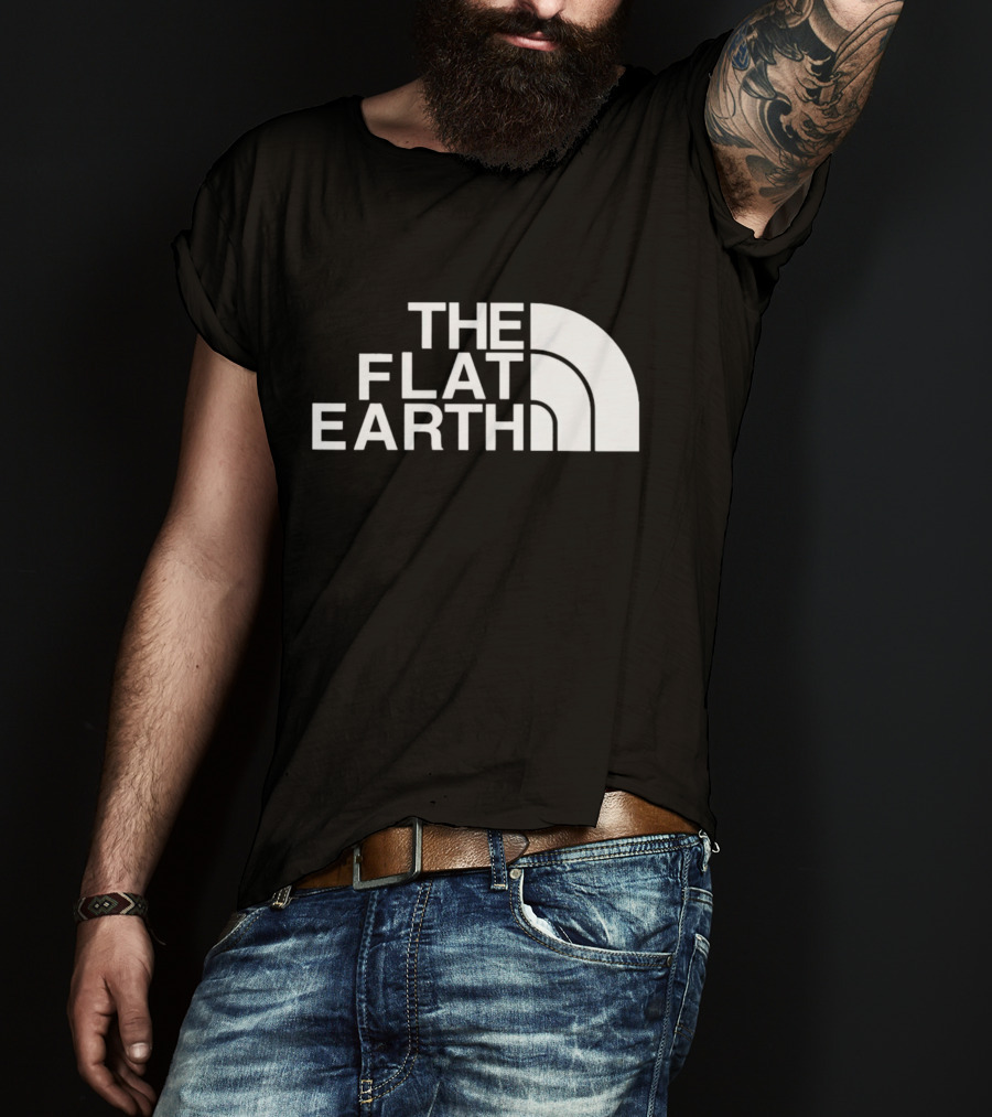 The Flat Earth North T-Shirt
