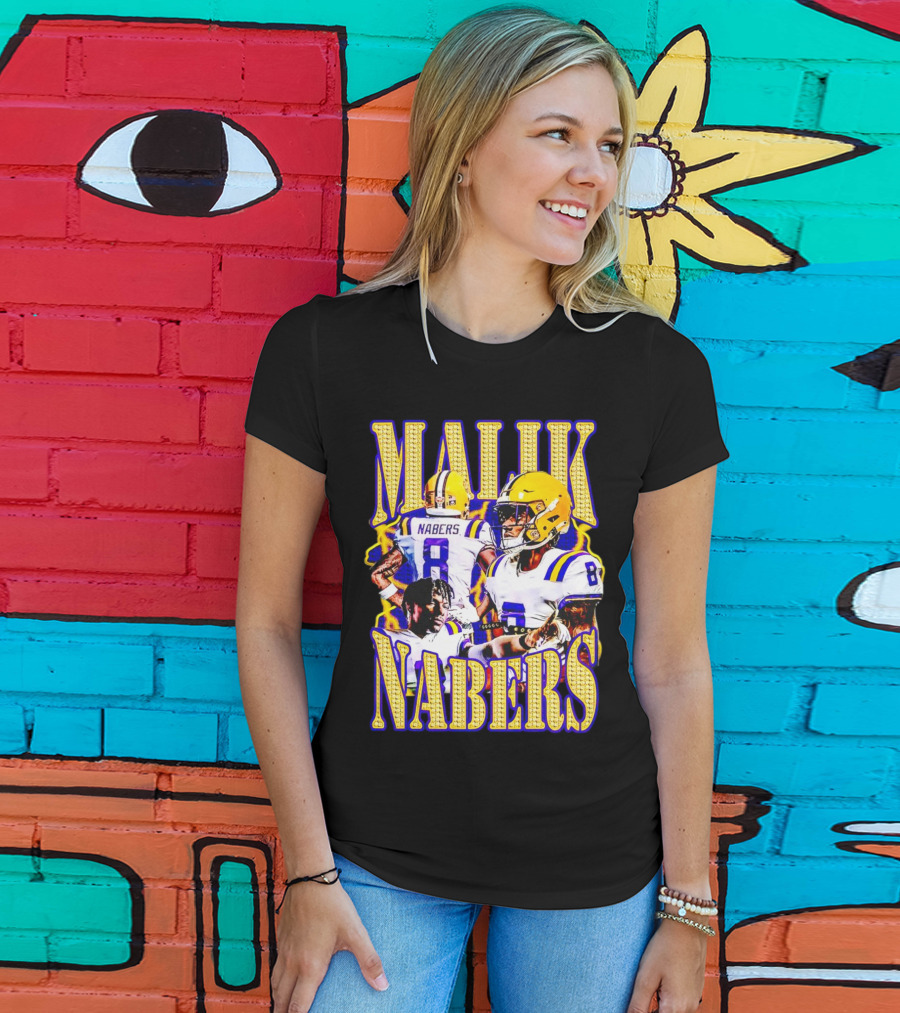 Malik Nabers LSU Tigers Football T-Shirt