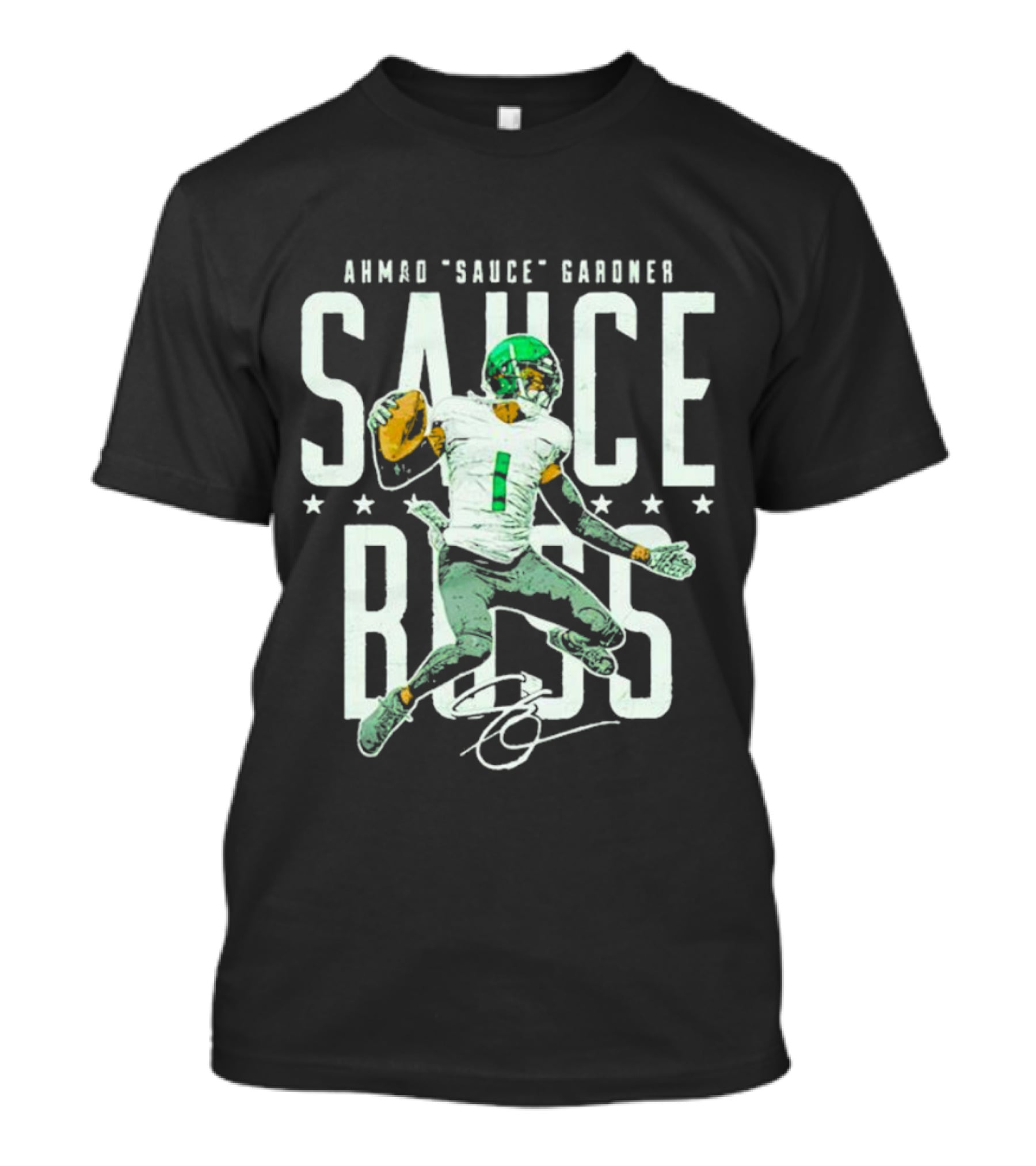 Ahmad Sauce Gardner Sauce Boss Football T-Shirt
