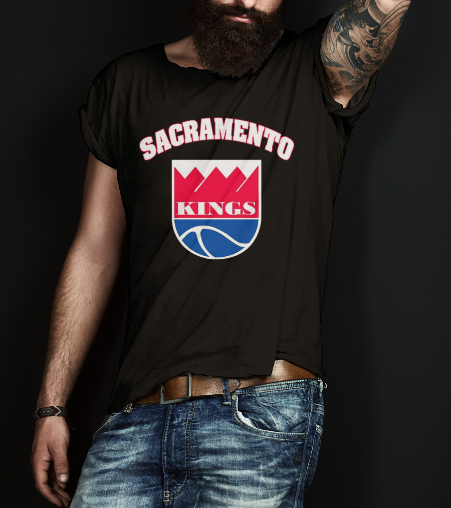 Sacramento Kings Retro Basketball Team T-Shirt