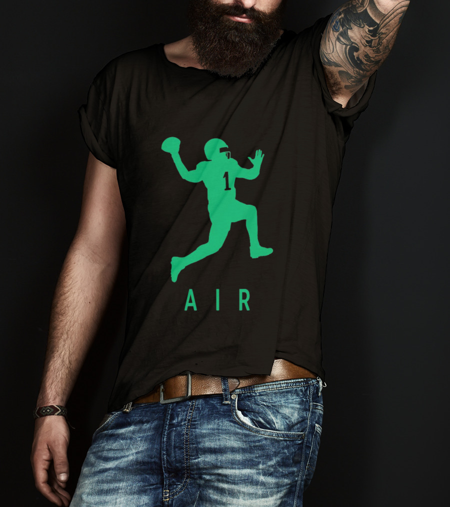 Jalen Hurts Philadelphia Eagles QB1 Air Jumpman T-Shirt