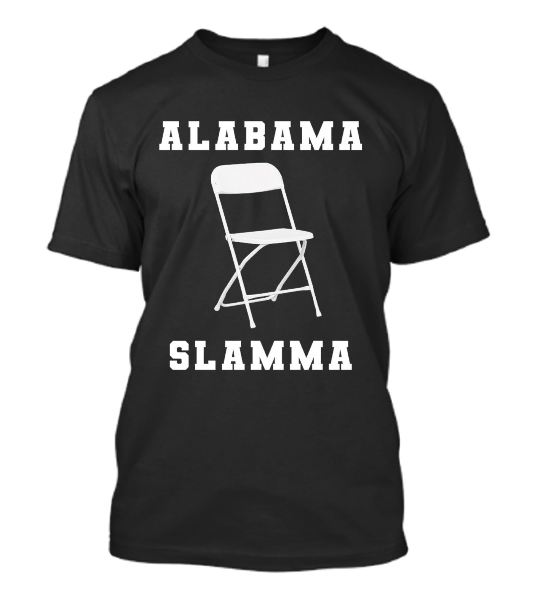 Alabama Slamma Folding Chair Montgomery Riverfront T-Shirt