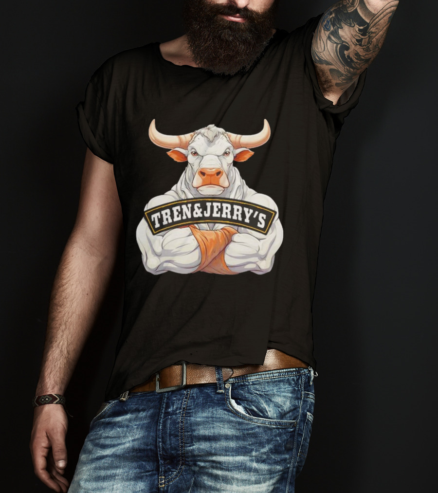 TREN And JERRY'S Bull T-Shirt