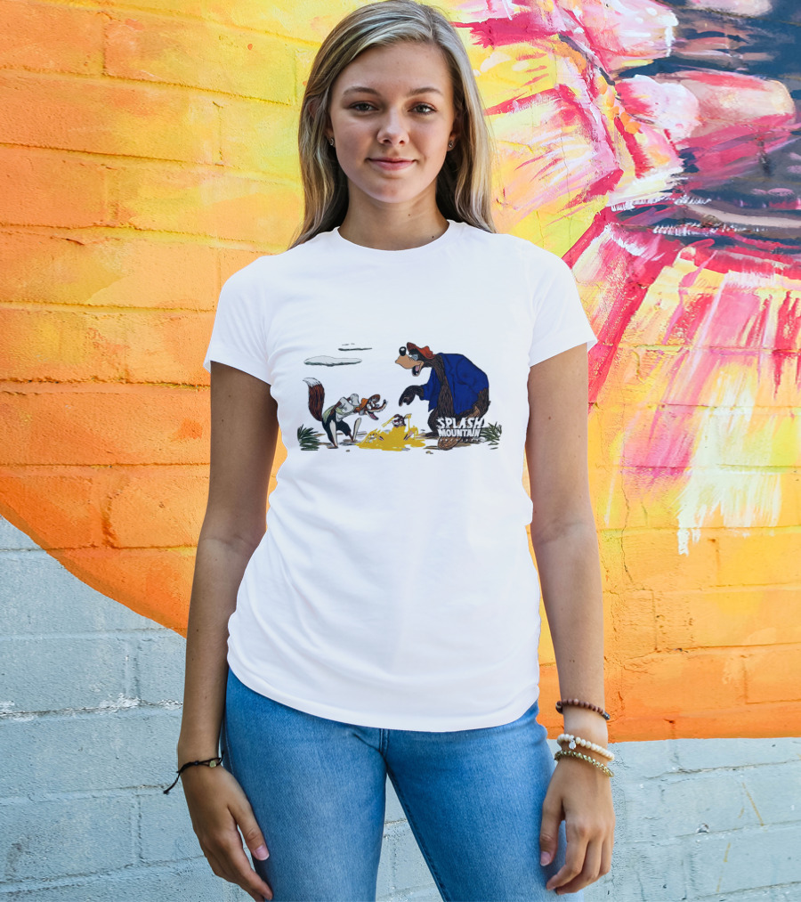 Splash Mountain Disneyland Brer Fox Brer Bear T-Shirt