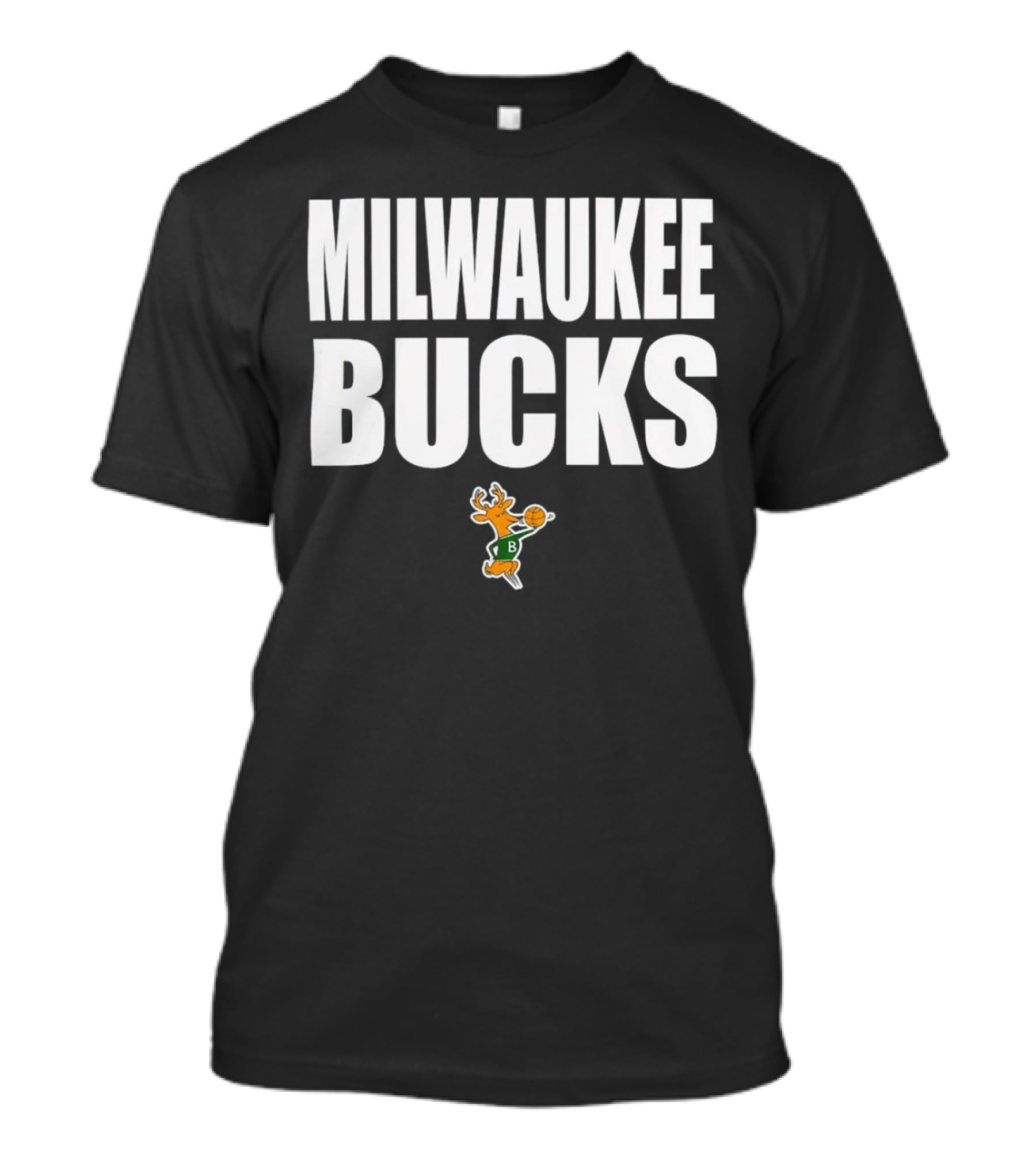 Milwaukee Bucks Mitchell And Ness Hardwood Classic Vintage T-Shirt