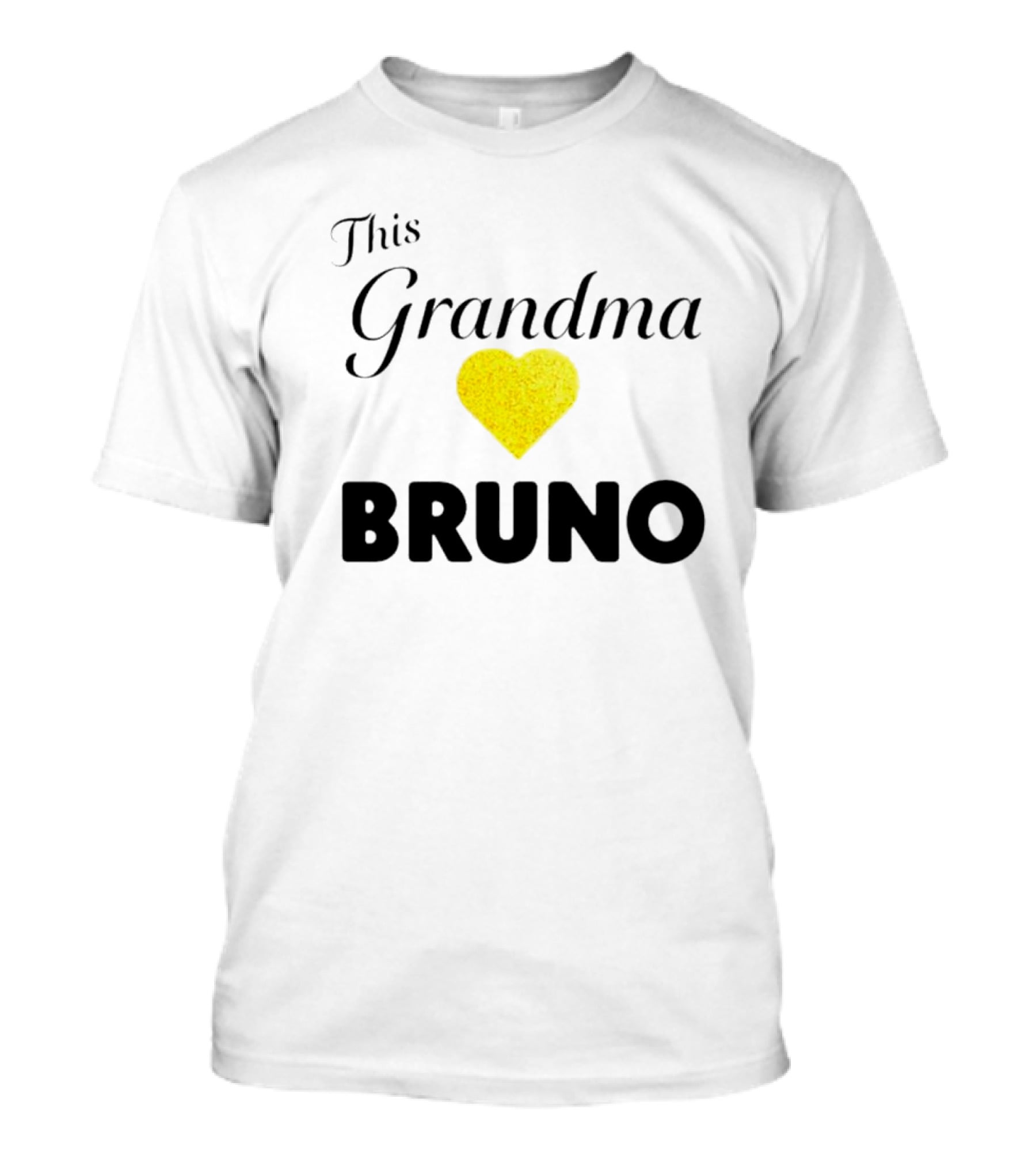 This Grandma Heart Bruno T-Shirt