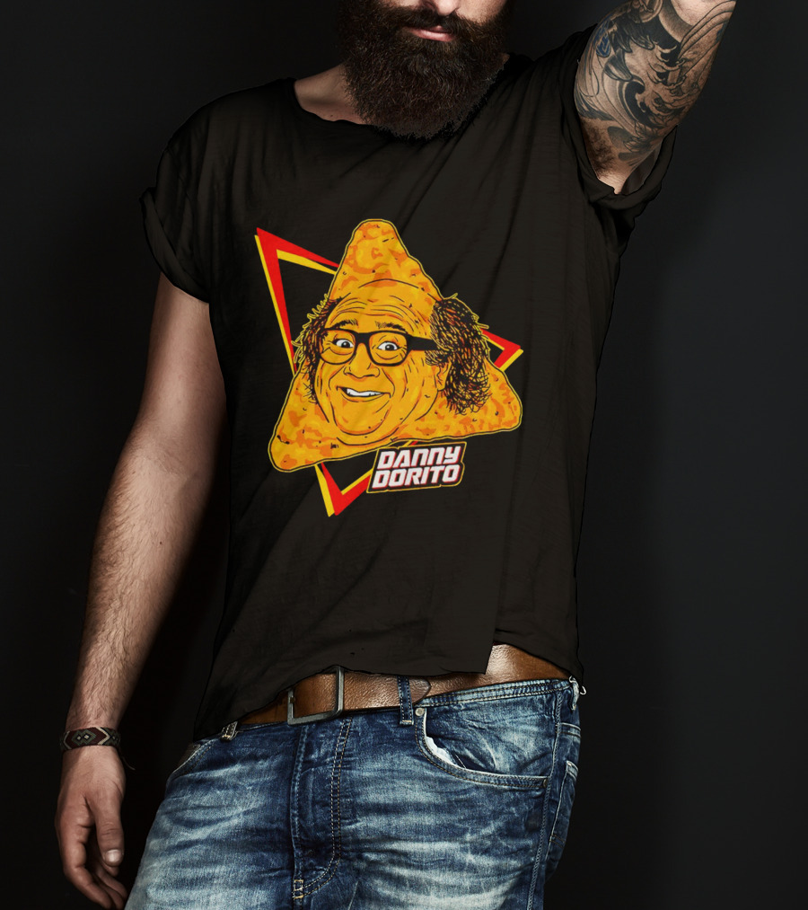 Danny Dorito Cheese Chip Face T-Shirt