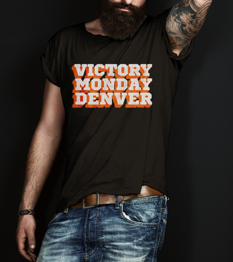 Victory Monday Denver Football Fan T-Shirt
