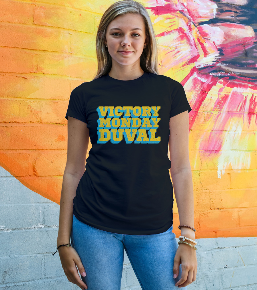 Victory Monday Duval NFL Jaguars Fans T-Shirt
