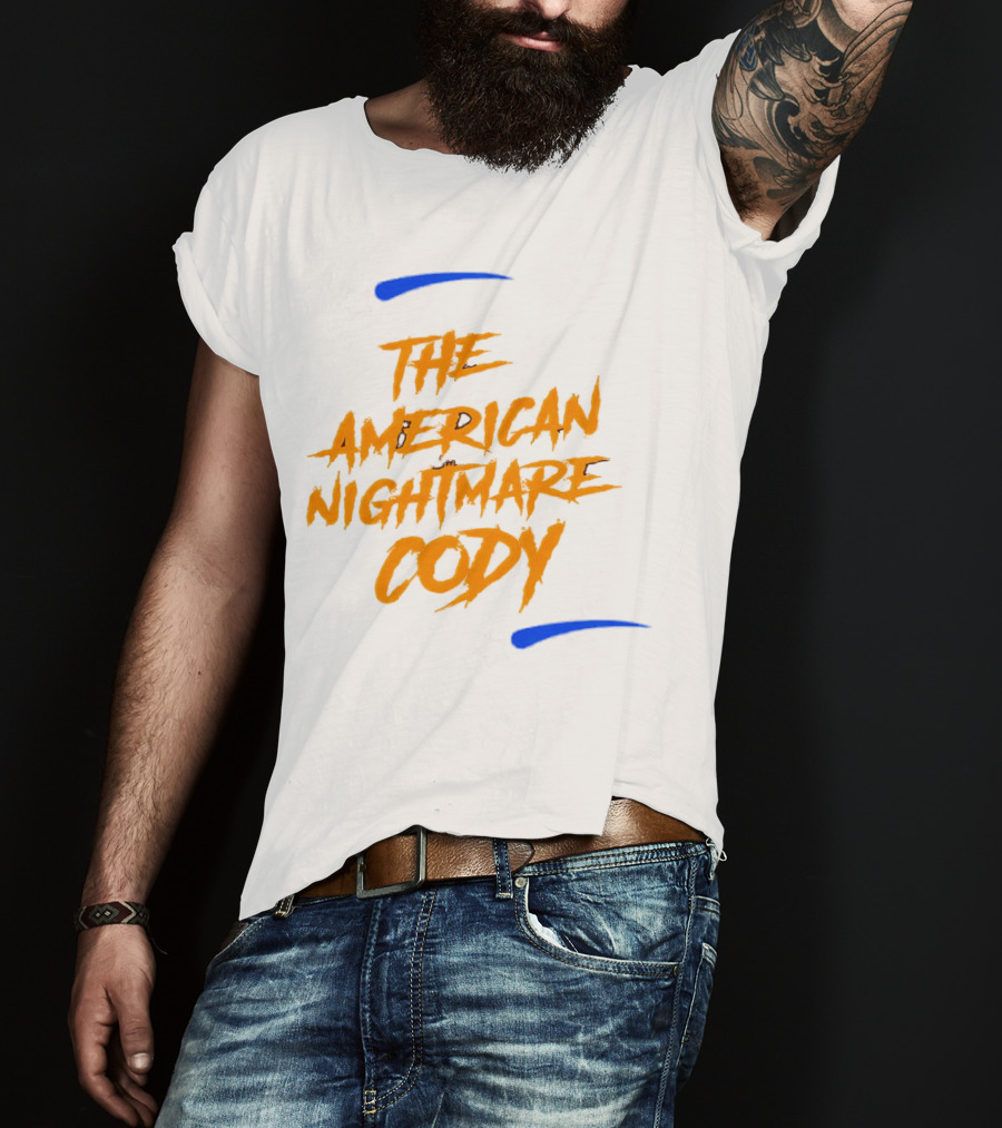The American Nightmare Cody With Stars And Blue Streaks T-Shirt
