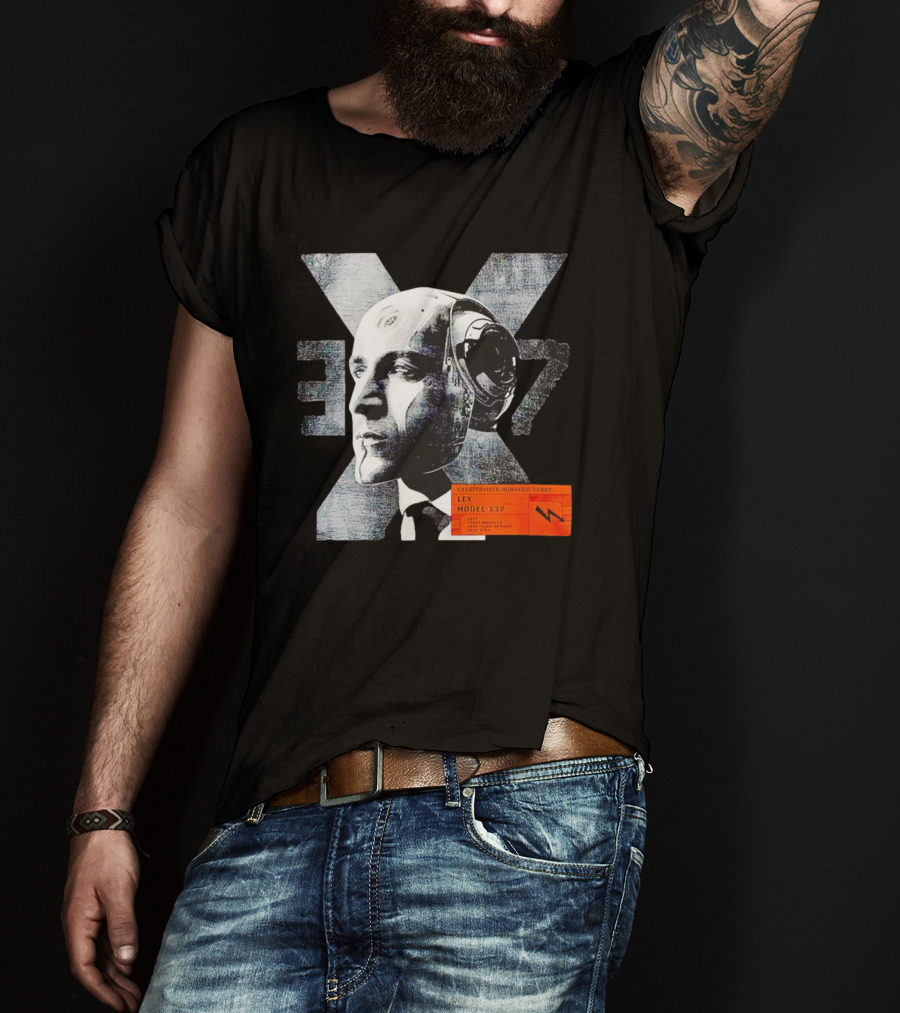 Unsupervised Humanoid Robot Lex Model 337 X37 T-Shirt