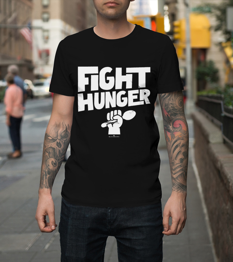 Gleaners Fight Hunger Fist With Spoon T-Shirt
