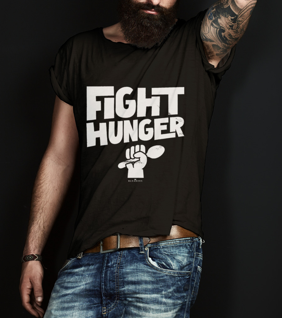 Gleaners Fight Hunger Fist With Spoon T-Shirt