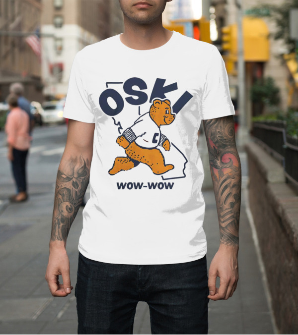 Shirt: Oski Wow-Wow Funny Bear Vintage Cal Berkeley T-Shirt Oski Wow-Wow Funny Bear Vintage Cal Berkeley T-Shirt