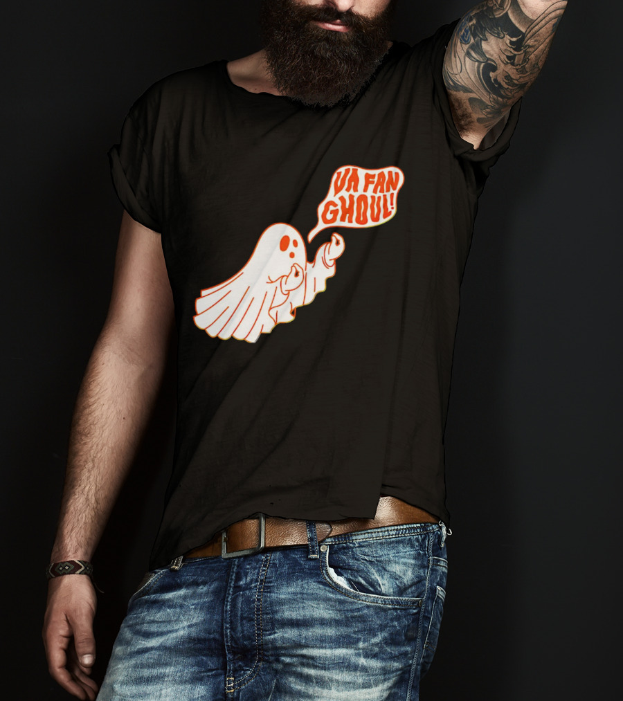 Va Fan Ghoul Halloween Ghost T-Shirt