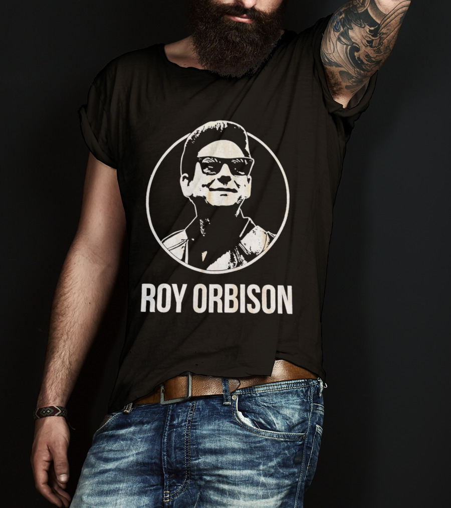 Roy Orbison Iconic Circle Sunglasses T-Shirt