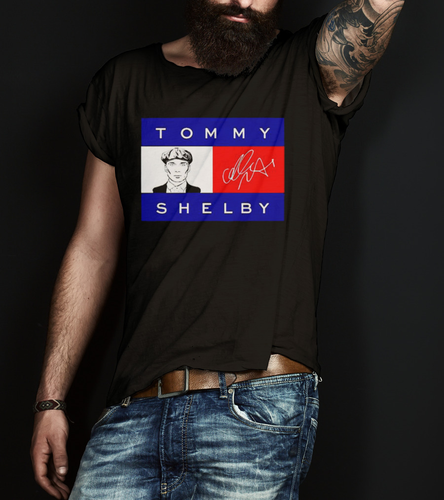 Tommy Shelby Peaky Blinders Signature Iconic T-Shirt