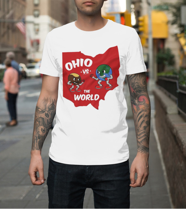 Shirt: Ohio vs The World Retro Boxing Showdown T-Shirt Ohio vs The World Retro Boxing Showdown T-Shirt