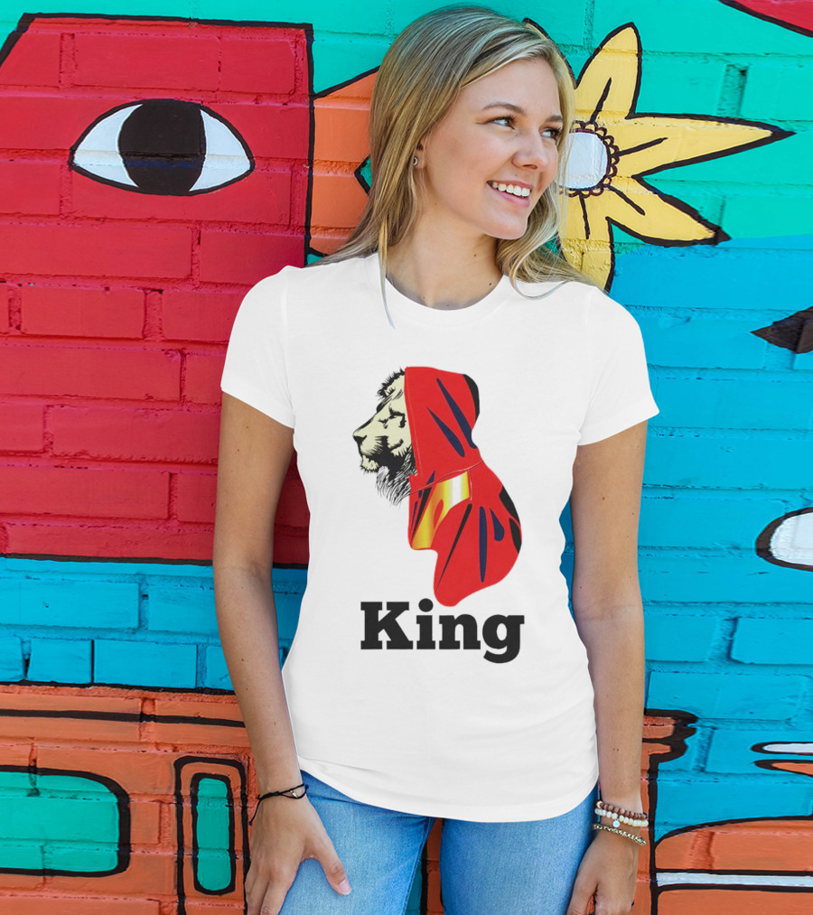 Jordan Travis King Lion In T-Shirt