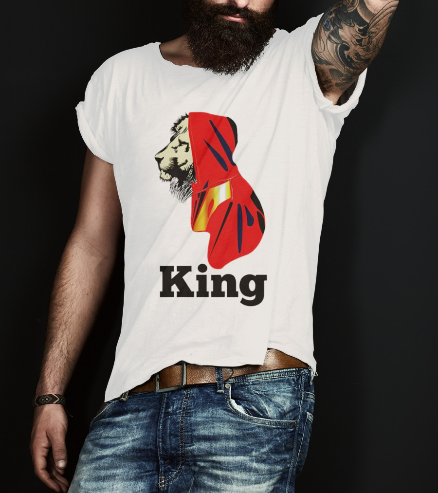 Jordan Travis King Lion In T-Shirt
