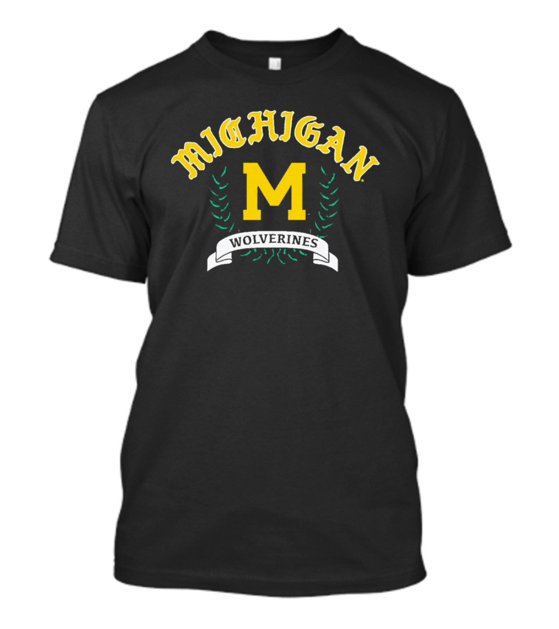 Michigan Wolverines M Vintage Arch T-Shirt