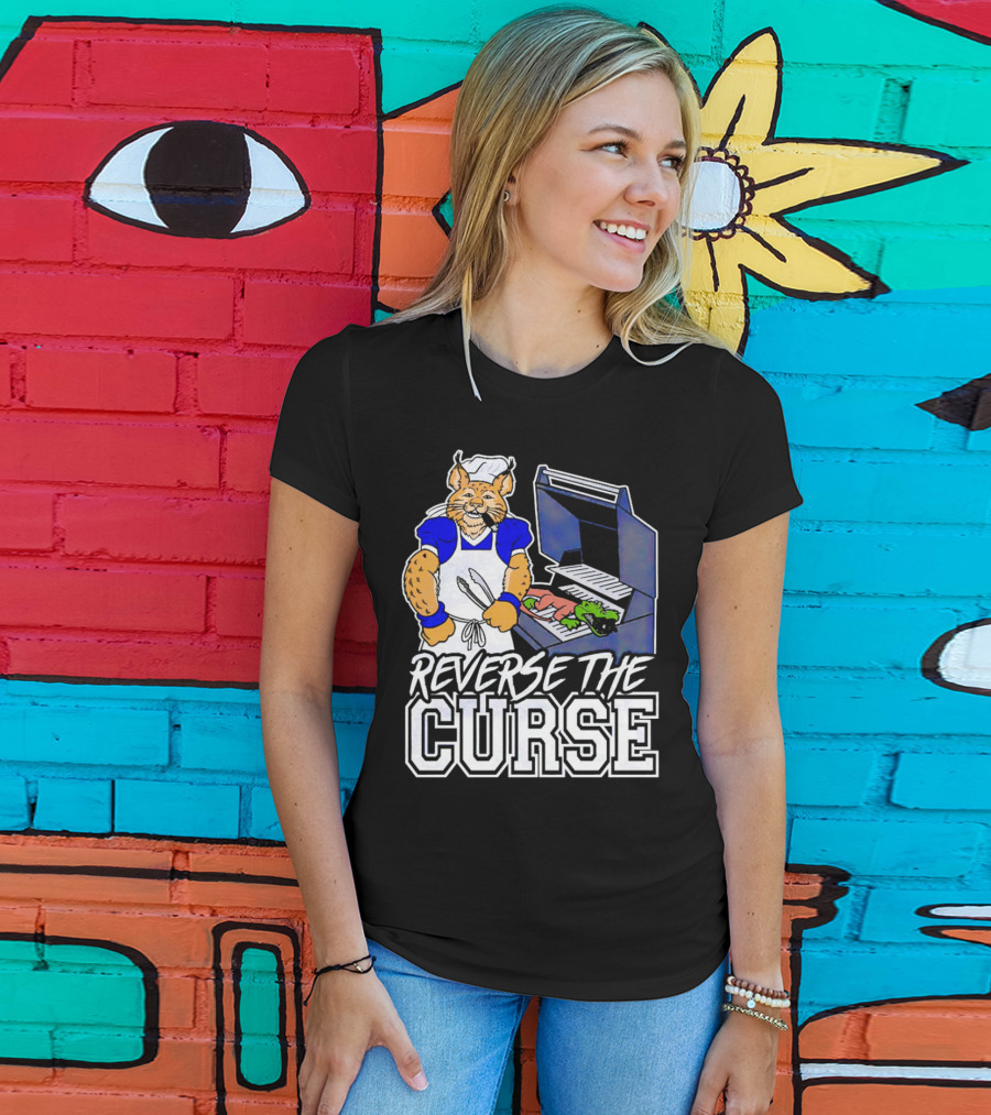 Reverse The Curse Kentucky Wildcats Florida Gators Barbecue Grill Rivalry T-Shirt