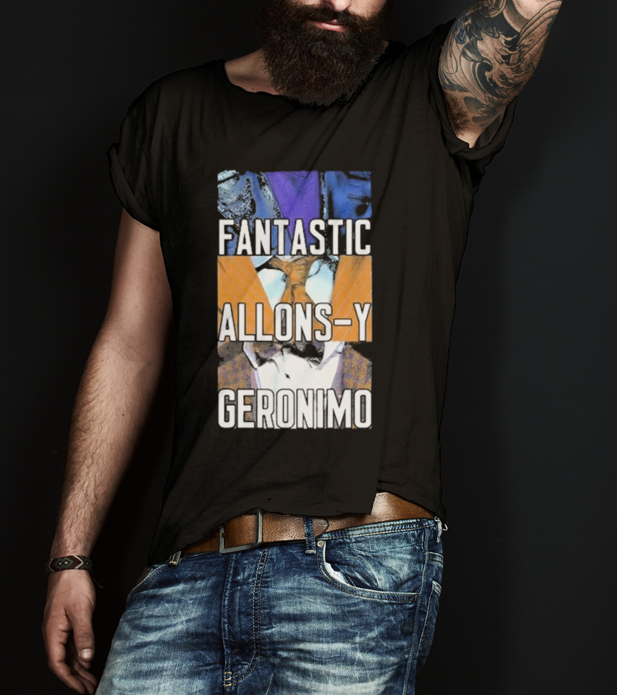 Doctor Who Fantastic Allons-Y Geronimo T-Shirt
