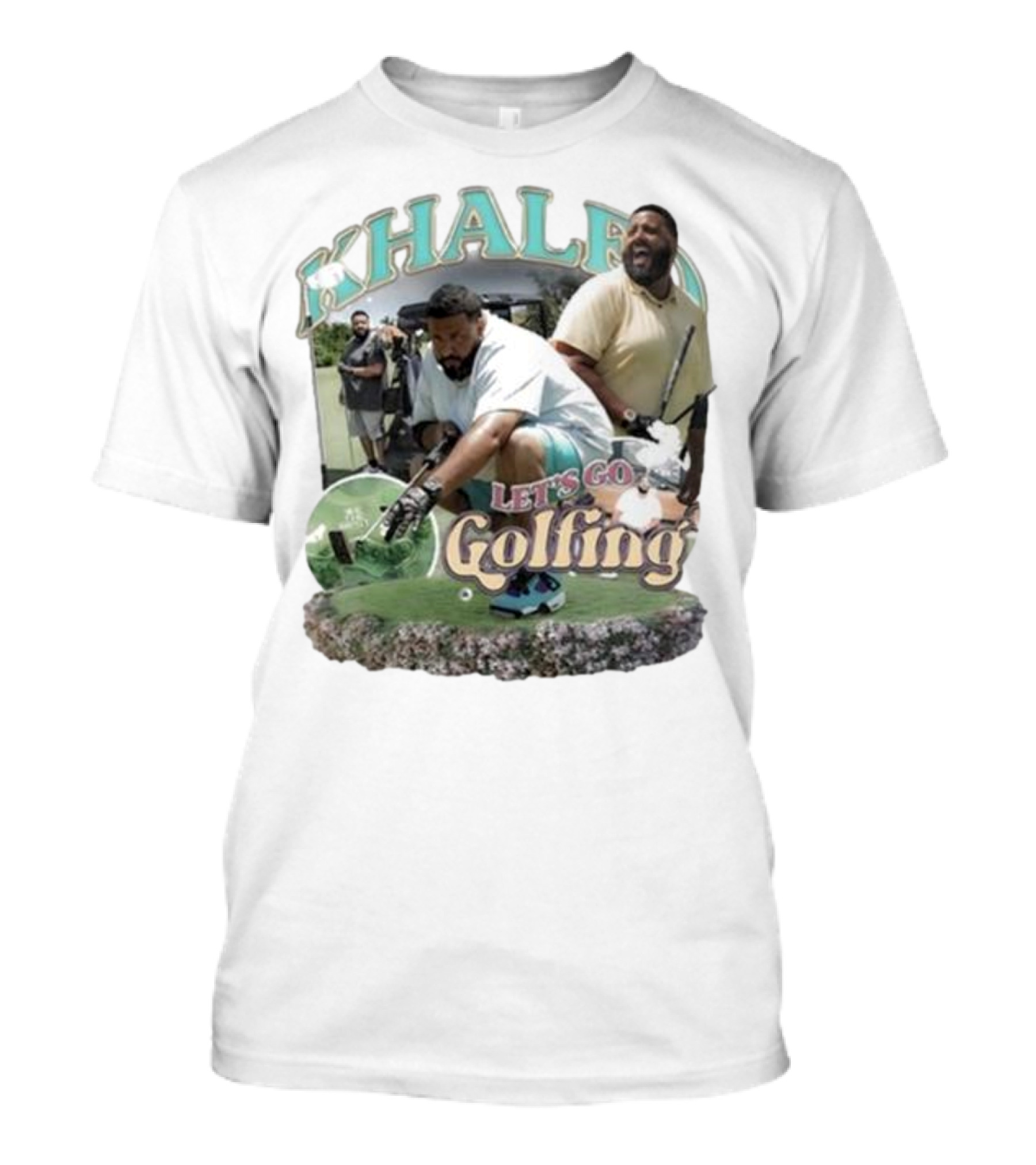 KHALED Let's Go Golfing T-Shirt