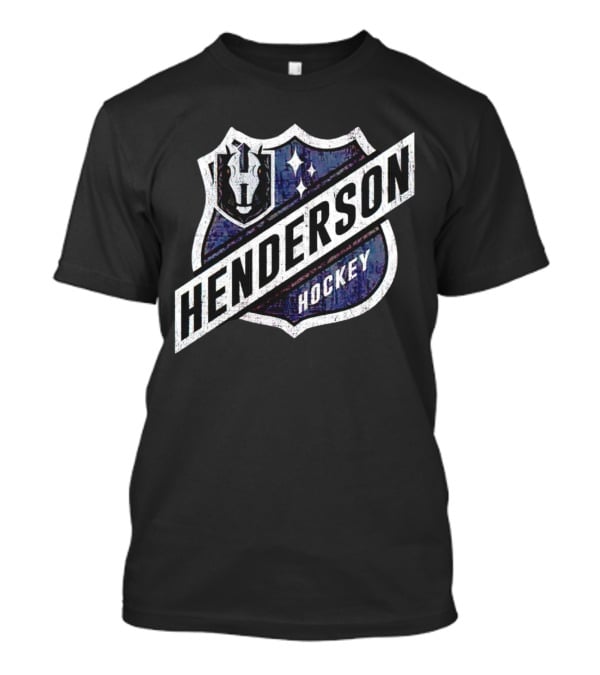 Henderson Hockey Knights Shield Badge T-Shirt