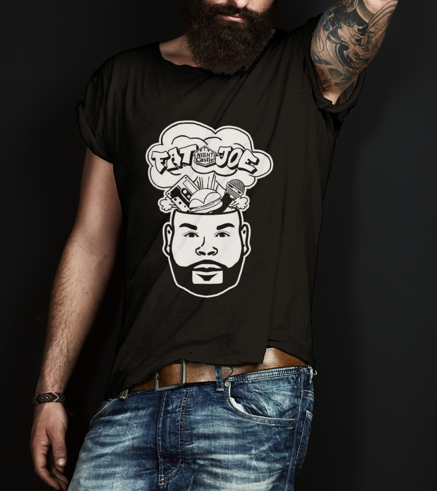 Fat Joe Night Castle Music And Burgers Icons T-Shirt