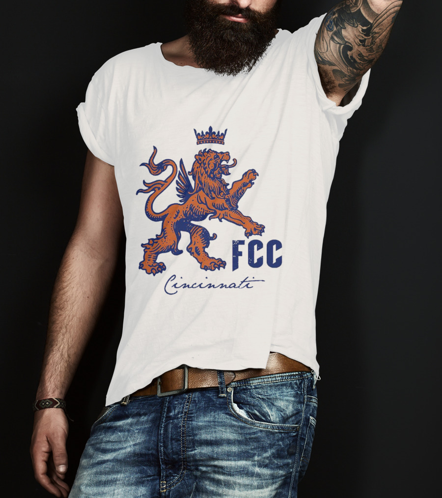 Heraldry Lion FCC Cincinnati T-Shirt