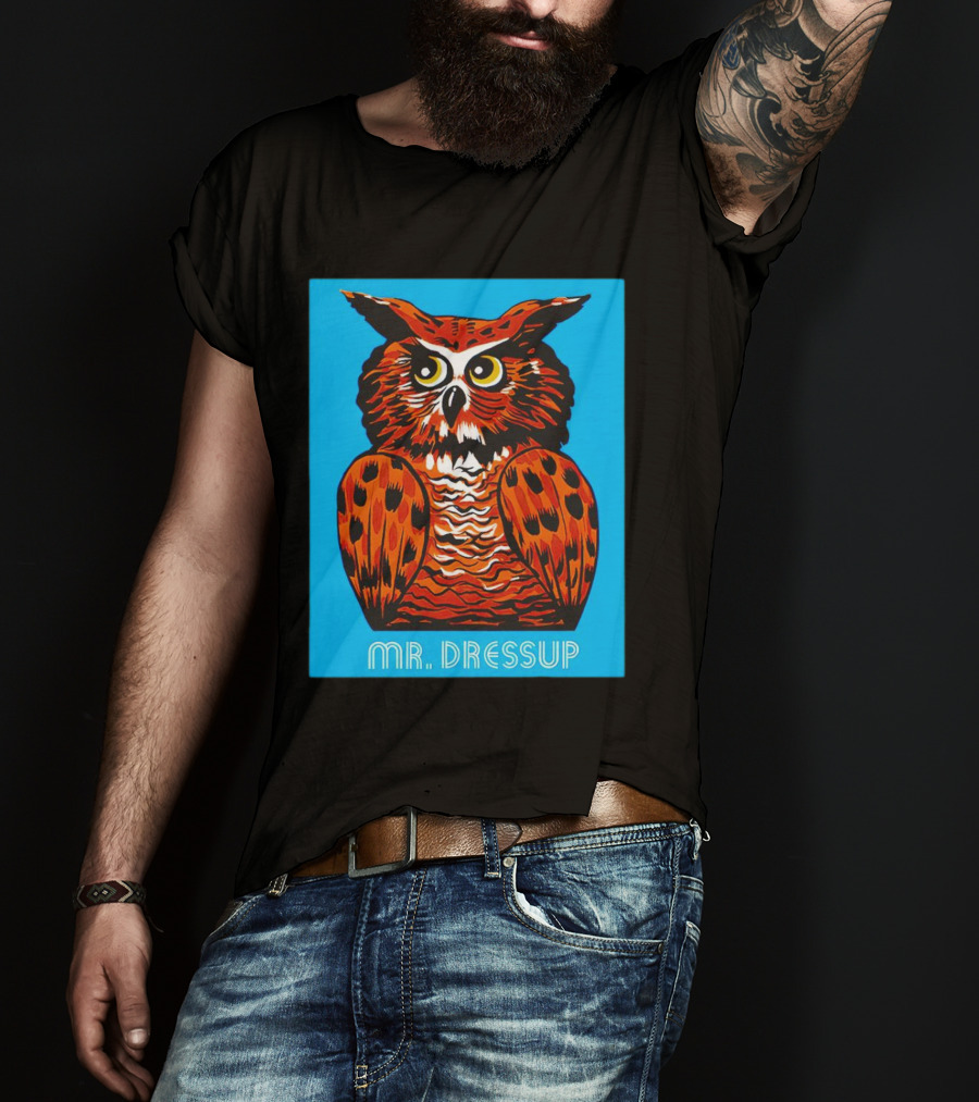 Craig Baird Mr Dressup Owl Retro T-Shirt