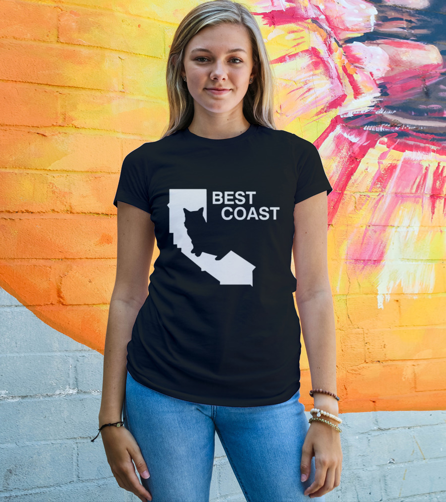 Hayley Williams Best Coast California Cat T-Shirt