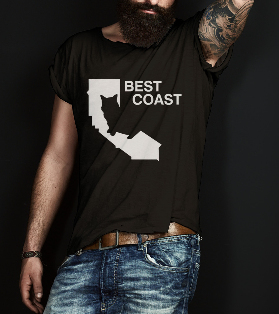Hayley Williams Best Coast California Cat T-Shirt